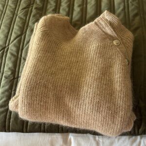 Sezane Trudy jumper in light beige